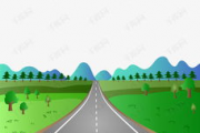 卡通马路风情：趣味盎然的街头画卷